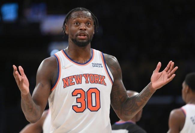 洛杉矶湖人队对阵纽约尼克斯队 1/31/23 - NBA推荐和预测