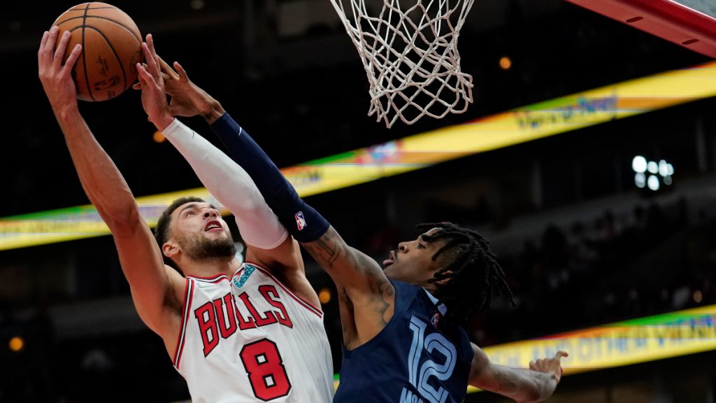 NBA球员预测和选择：公牛对灰熊，淡化扎克-拉文