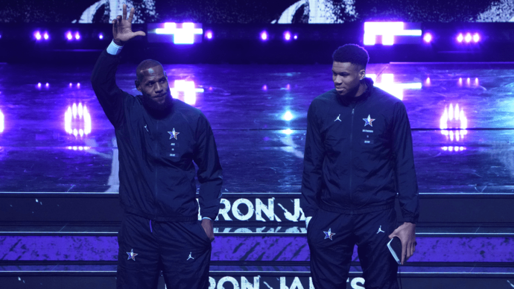 2023年NBA全明星盘口选择结果,勒布朗队与吉安队的完整盘口选择顺序、名单