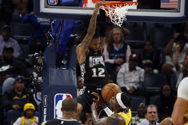 孟菲斯灰熊队对阵洛杉矶湖人队 3/7/23 - NBA推荐和预测