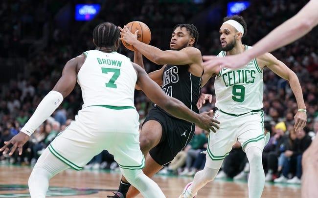 布鲁克林篮网队对阵波士顿凯尔特人队 3/3/23 - NBA推荐和预测