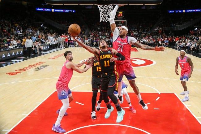 亚特兰大老鹰队对阵华盛顿奇才队 3/8/23--NBA盘口选择和预测