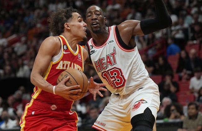 亚特兰大老鹰队对阵迈阿密热火队 3/6/23--NBA预测&预报