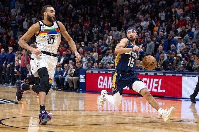新奥尔良鹈鹕队对阵明尼苏达森林狼队 4/9/23 - NBA推荐和预测