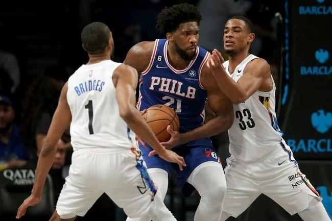 布鲁克林篮网队对阵费城76人队 4/15/23 - NBA推荐和预测