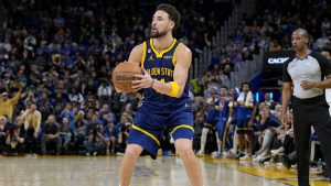今天的NBA球员得分： 勇士VS掘金的克莱-汤普森盘口选择（4月2日）