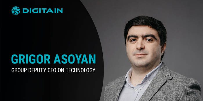 Digitain提升Grigor Asoyan为集团技术部副首席执行官